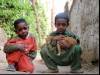 Two Nubian boys